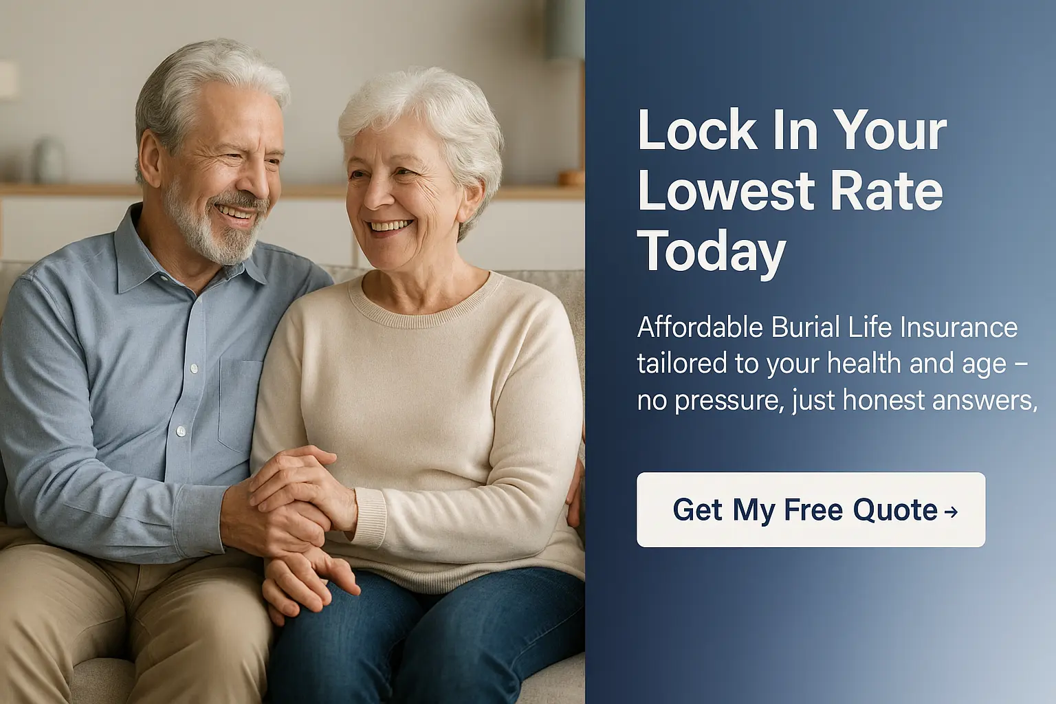 Affordable Burial Life Insurance tailored to your health and age — no pressure, just honest answers.