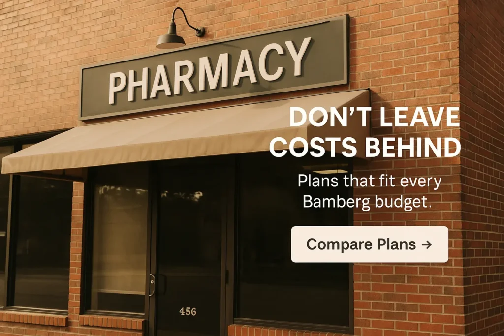 CTA banner image with Denmark pharmacy background and insurance overlay.”