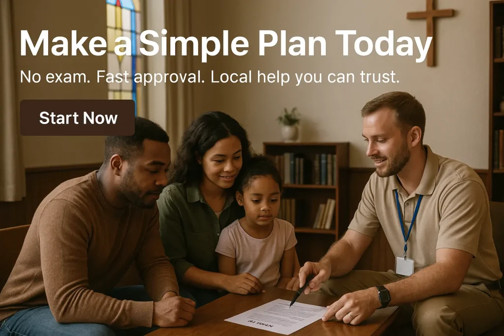 Family planning a simple service near Clarks Hill with a local advisor