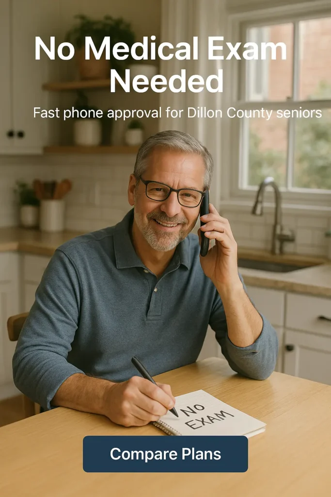 Lake View kitchen table phone approval, no exam needed