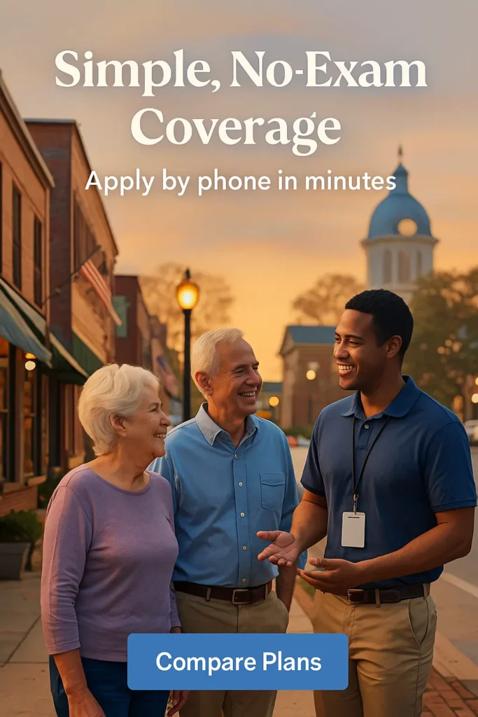 No-exam final expense coverage discussed on Pittsboro Main Street