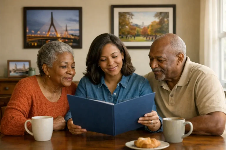 Massachusetts family planning final expense coverage with Boston and Worcester landmarks
